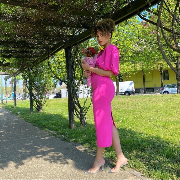 ZARA CROP BALLOON TOP - Picture 3 of 4